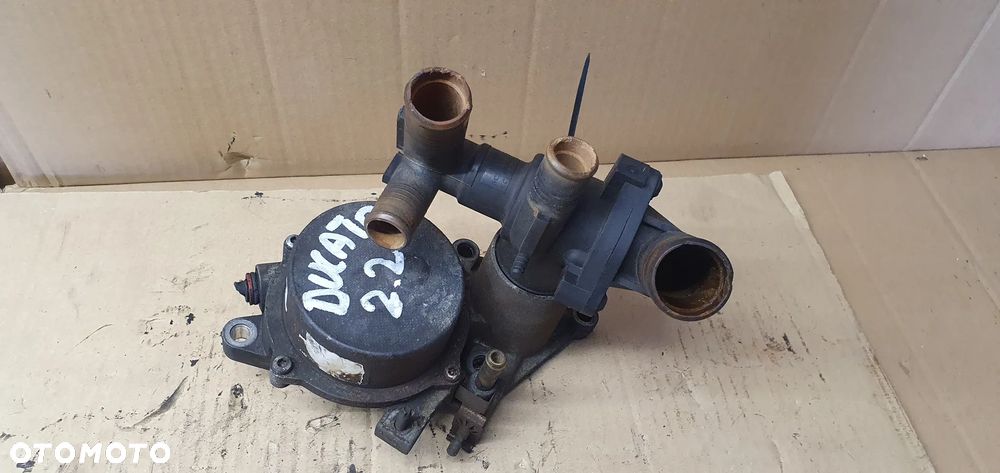 Pompa Vacum Wakum obudowa termostatu Fiat Ducato III 2.2 JTD - 1