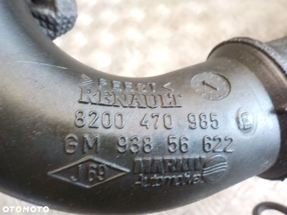 RENAULT TRAFIC II OPEL VIVARO 2.0 DCI RURA PRZEWÓD INTERCOOLERA 8200470985 - 2