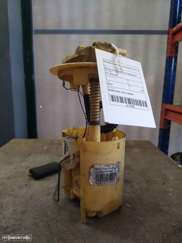 BOMBA DE COMBUSTIVEL PEUGEOT 206 Hatchback / 9625476380 / 09731149900 - 1