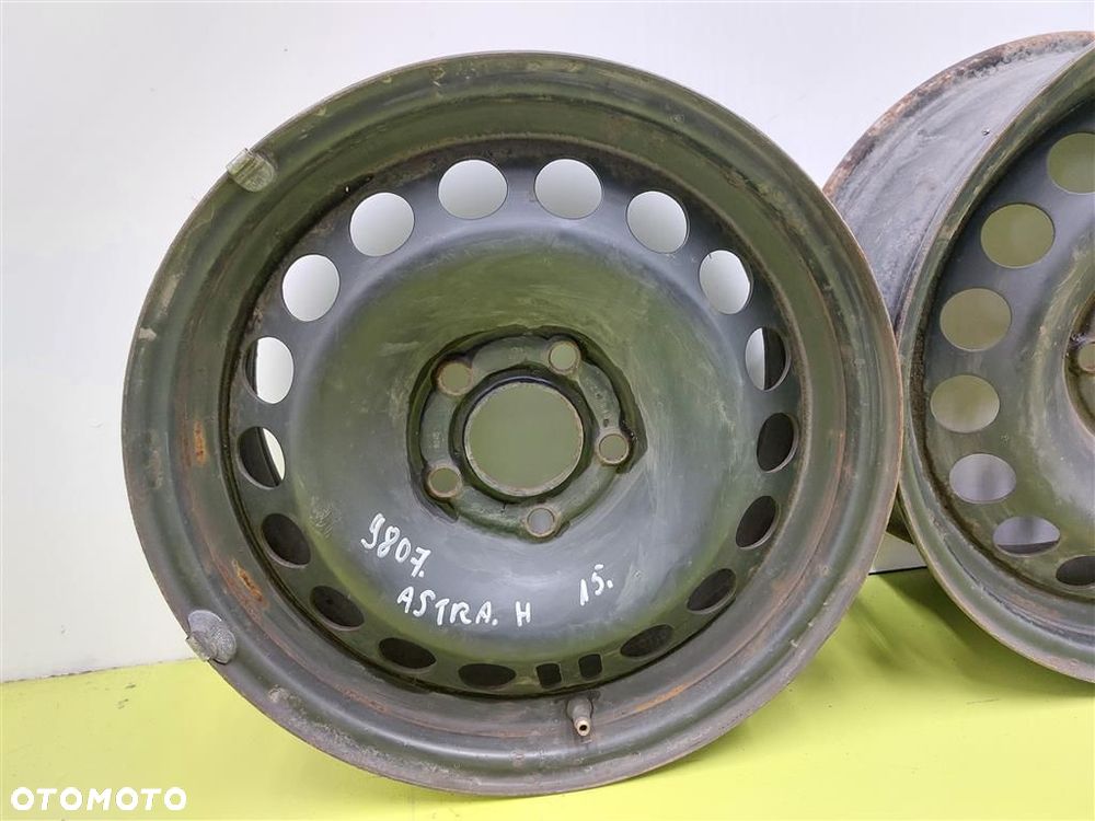 Felgi stalowe Opel ASTRA III H ZAFIRA B 5X110 6,5 J R15 ET 35 - 7