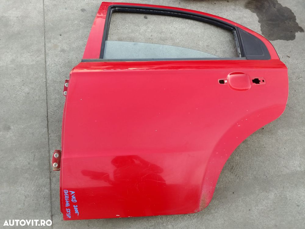 usa portiera stanga spate chevrolet aveo berlina 2005 - 1