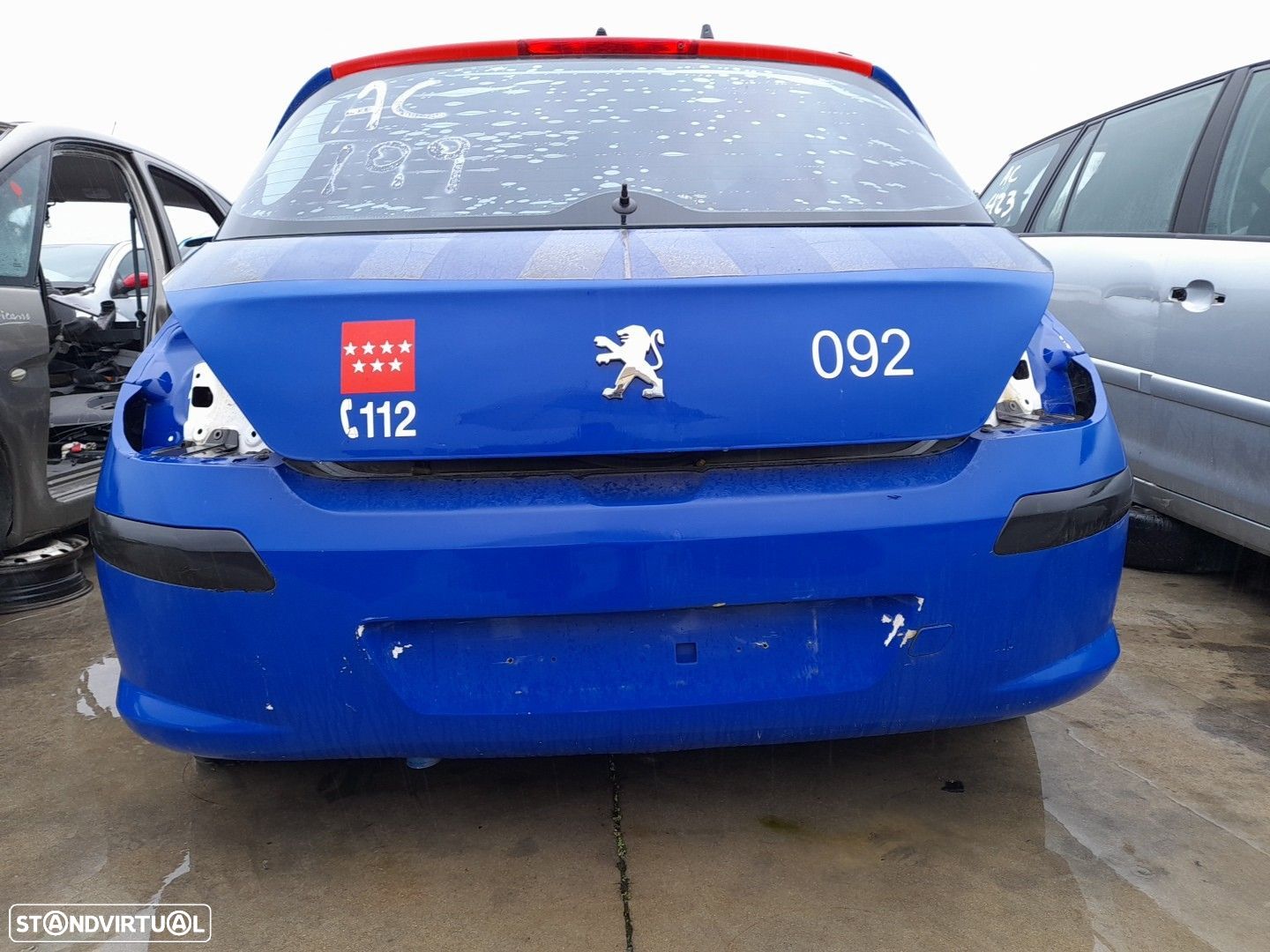 Pára-choques trás PEUGEOT 308 (4A_, 4C_) - 1
