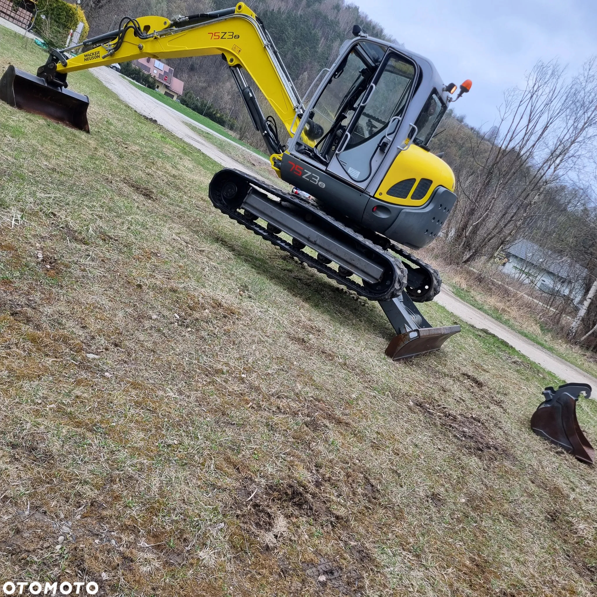 Wacker Neuson 8 ton Koparka Gąsienicowa 75Z3- komplet łyżek!- 2015r IMPORT NORWEGIA Klima jak Nowa - 29