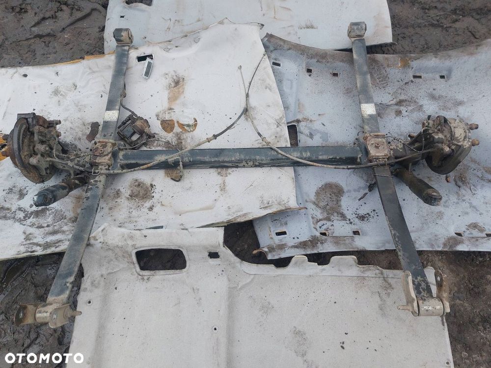 BELKA OŚ ZAWIESZENIA TYŁ + RESORY FIAT DUCATO III 15" 06-14r - 2