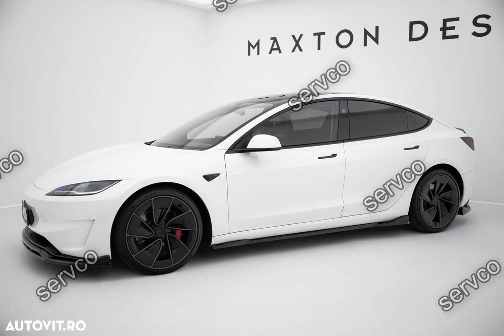 Praguri Tesla Model 3 Project Highland Facelift 2023- v3 Maxton Design - 7