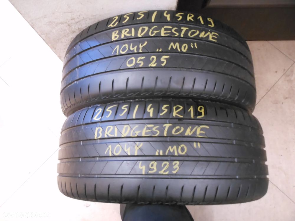 opony 255/45r19 bridgestone turanza t005 MO 7mm lato para - 1