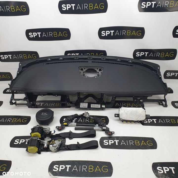 KIA SORENTO DESKA ROZDZIELCZA KONSOLA KOKPIT PULPIT PODUSZKI AIRBAG AIR BAG PASY KIT SET - 1
