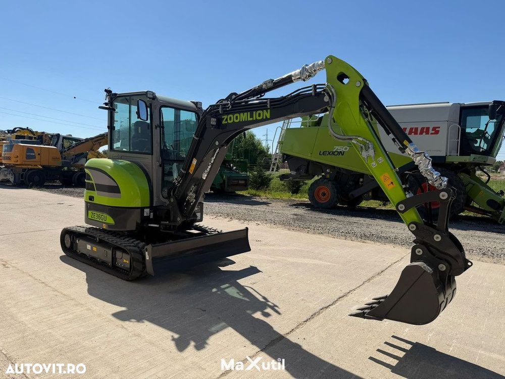 Zoomlion ZE36GU Miniexcavator - 3