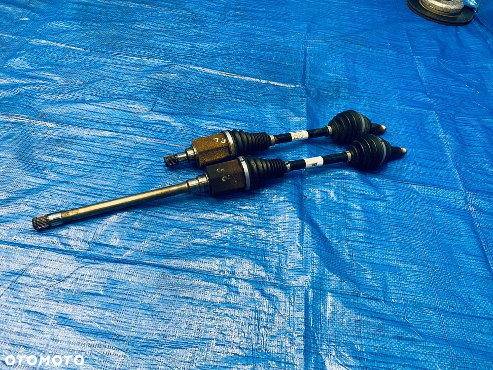 PÓŁOŚ PÓŁ OŚ LEWA PRAWA PRZEDNIA LEWY PRAWY PRZÓD KRÓTKA DŁUGA BMW X5 E70 LIFT LCI 3.0D N57 11R AUTOMAT XDRIVE ; 7596911 7596912 ORYGINAŁ - 3