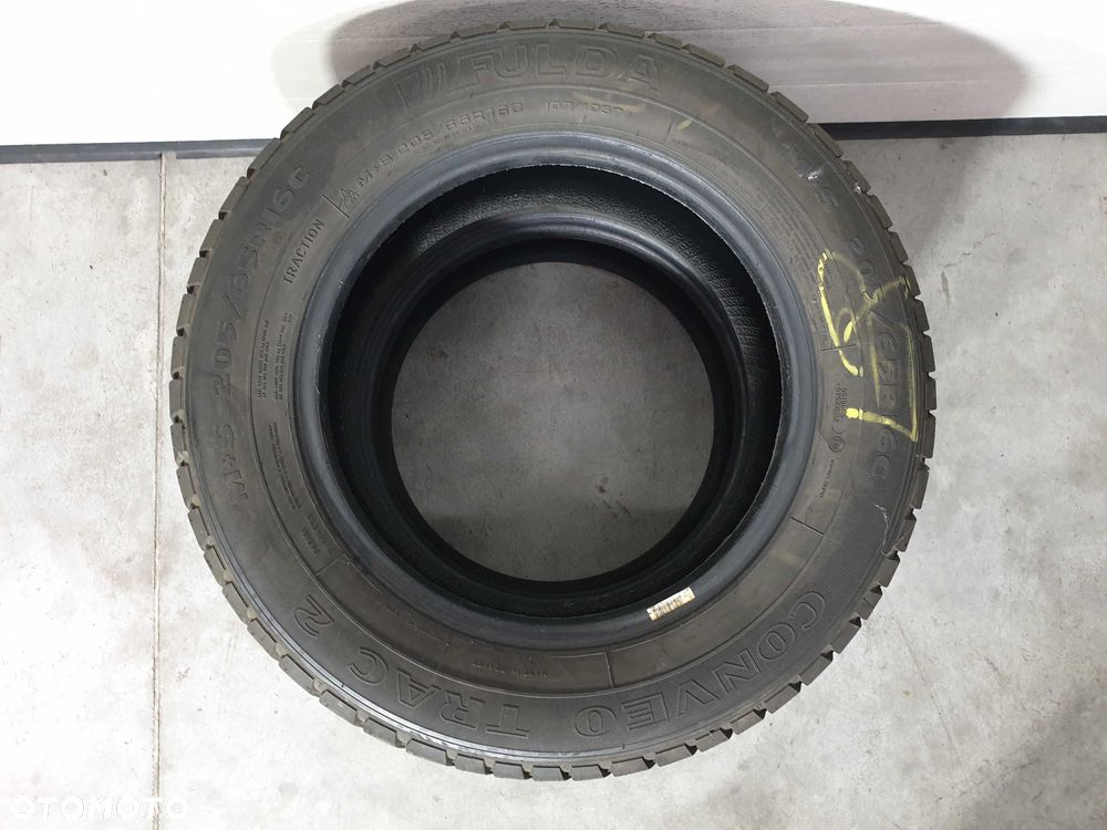 2szt. 205/65/16C 107/105T Fulda Conveo Trac 2 6,5mm 2017r [ 3278 ] - 2