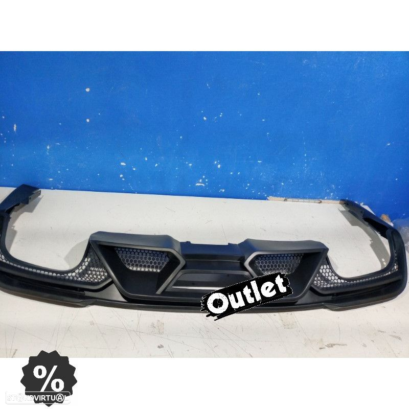 C018031C3 DIFUSOR TRASEIRO FORD MUSTANG 15-22 LOOK GT500 - 6