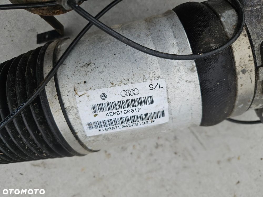 Amortyzator lewy tył tylny pneumatyczny Audi A8 D3 6,0 W12 2007r 4E0616001P - 5