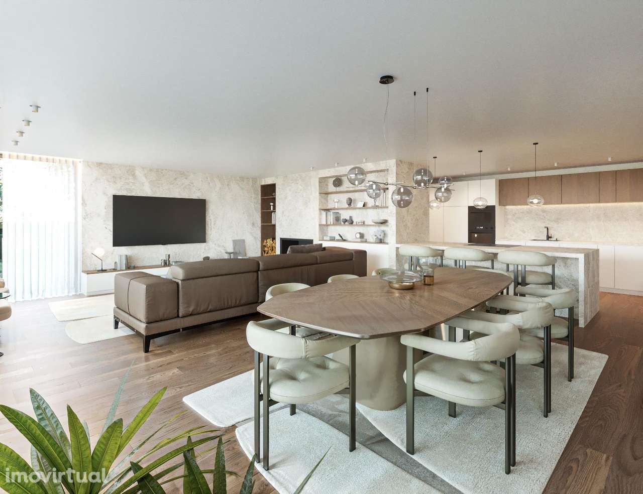 Moradia Contemporânea de Arquitetura Distinta com Vista para o... - Grande imagem: 4/18