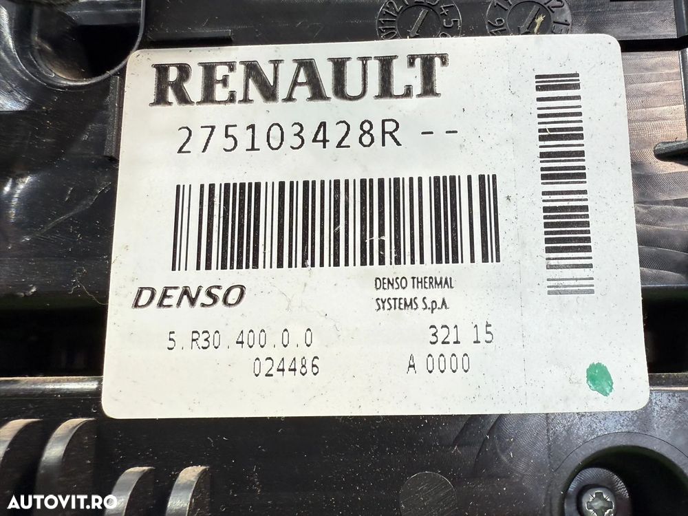 PANOU COMANDA AC / CLIMA MERCEDES BENZ CITAN W415 2016 1.5 DIESEL COD OEM 275103428R 2012-2021 - 8