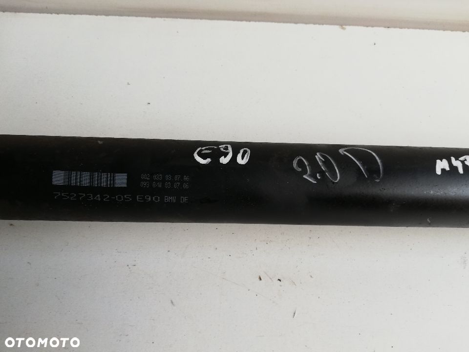 WAŁ NAPĘDOWY BMW E90 E91 2.0 D M47 2.0 B N46B20 - 2