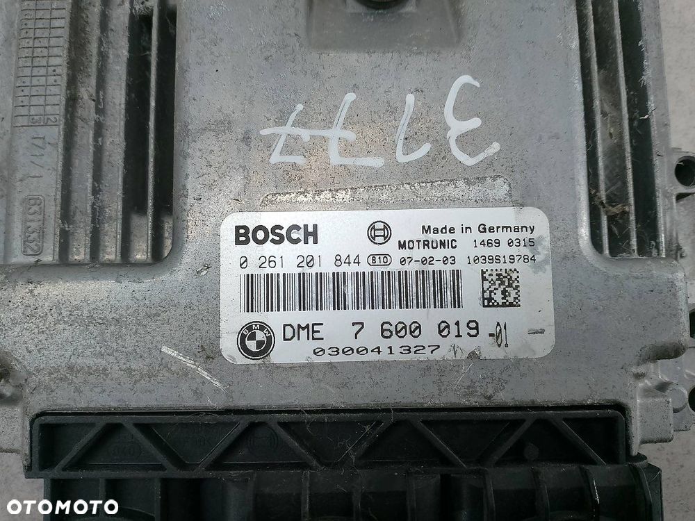 KOMPUTER, STEROWNIK MINI R56 7600019 0261201844  BOSCH 1.6 16V - 3