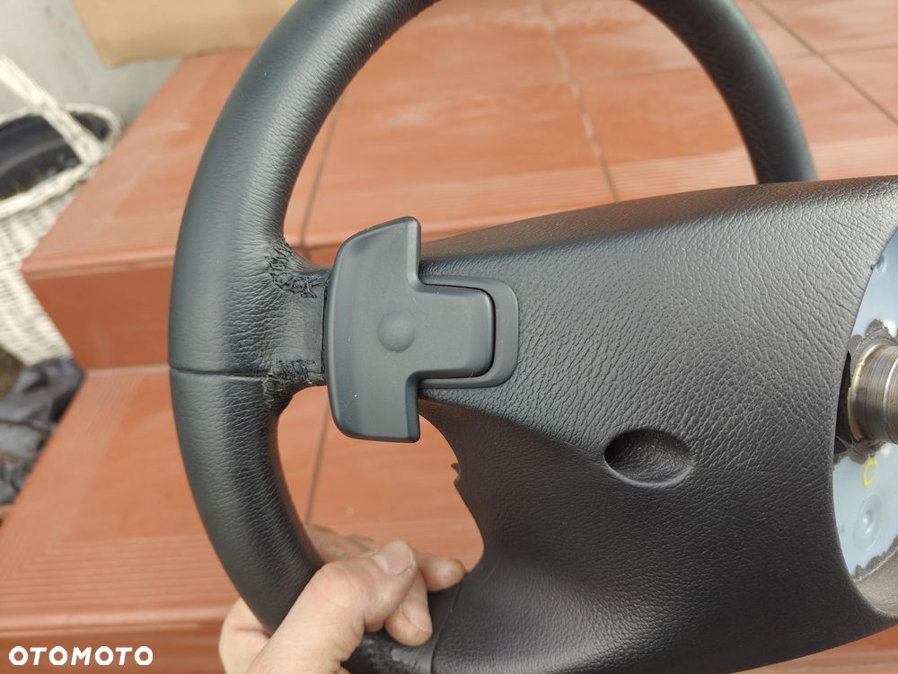 MERCEDES W209 CLK W211 LIFT W219 CLS KIEROWNICA czarna Skórzana Łopatki - 22
