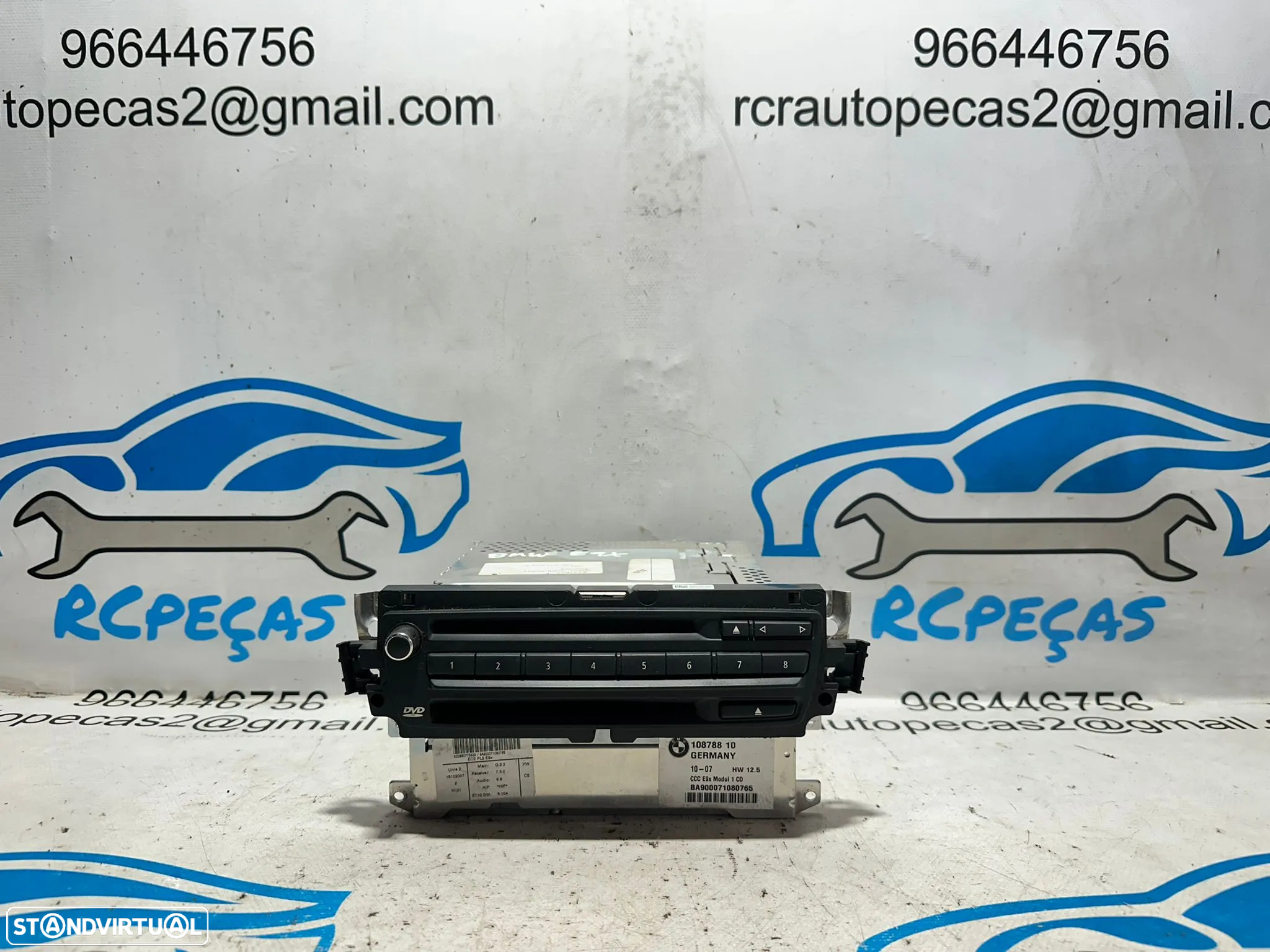 .Radio Original CCC GSP DVD BMW Serie 1 E81 E82 E87 E88 Serie 3 E90 E91 E92 E93 - 2