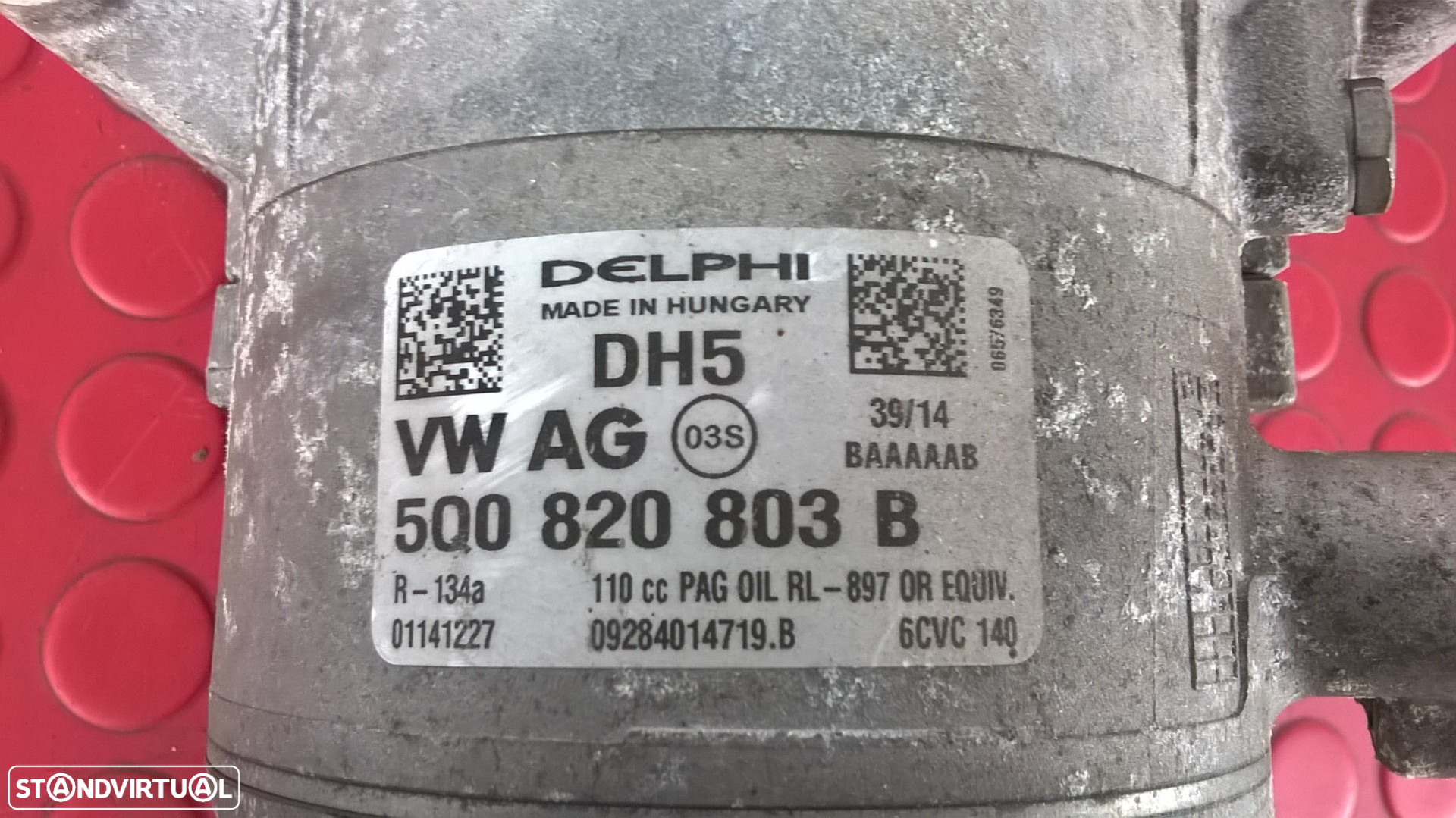 Compressor AC - 5Q0820803B / 01141227 [Audi A3 8v Sportback] - 2