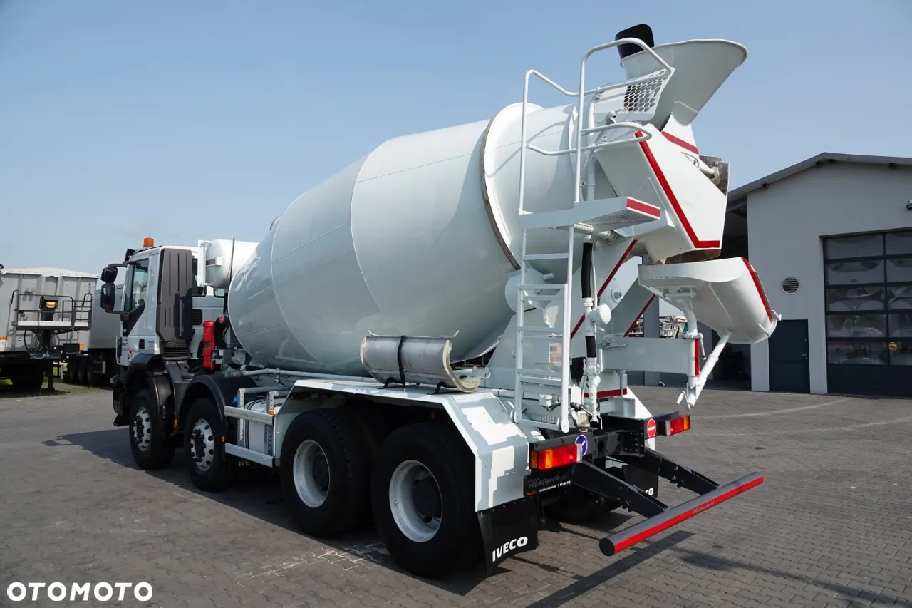 Iveco TRAKKER 400 / 8X4 / BETONOMIESZARKA 9 M3 / LIEBHERR / ALUFELGI / EURO 6 - 2