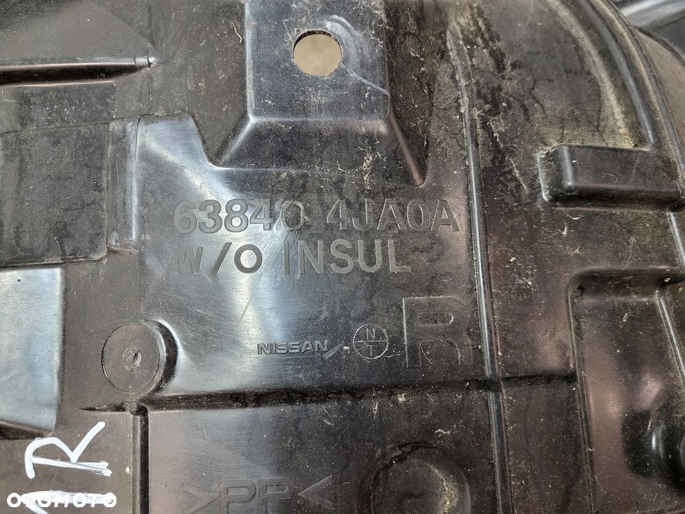 Nissan Navara NP300 16-> oslona nadkole przod prawe lewe - 3