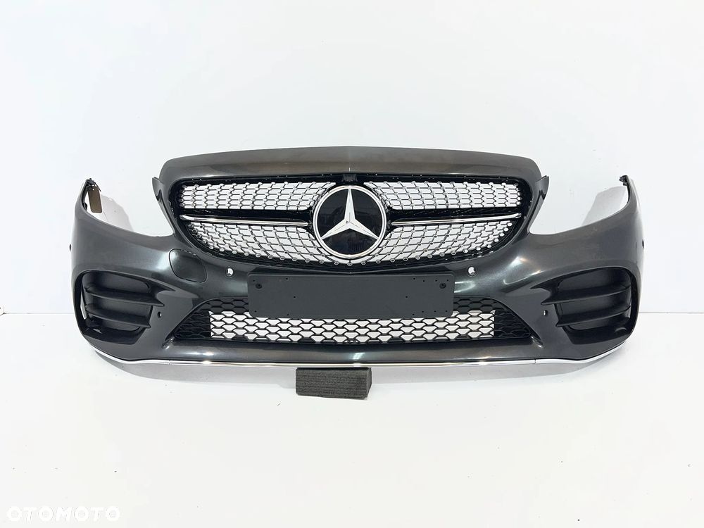 ZDERZAK PRZEDNI MERCEDES C KLASA W205 LIFT AMG - 1