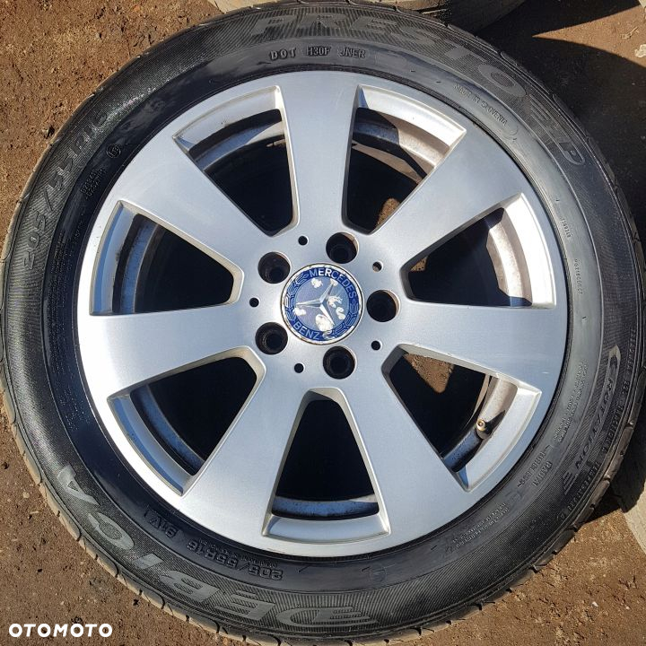 KOŁA KOLA MERCEDES C W204 16 OPONY 205/55/16 LETNIE - 2