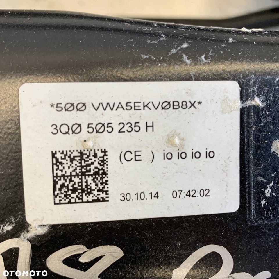Zawieszenie Tył 4X4 Belka Wózek Sanki Zwrotnica Vw Passat B8 3G 4Motion 15R - 15