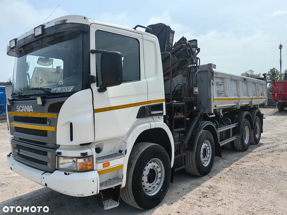 Scania Scania P 420 HDS HIAB 11m Hydroburty - 1