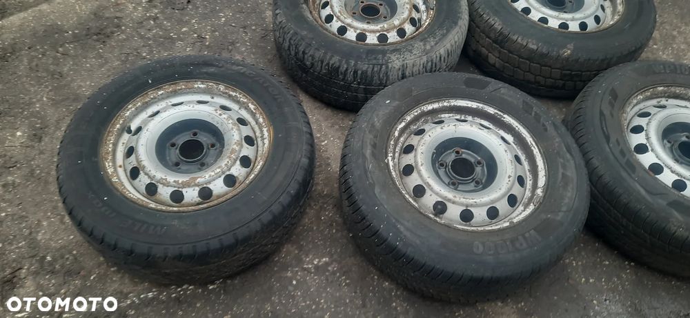 Koła 5 sztuk FIAT SCUDO JUMPY EXPERT 2 II KOŁO FELGA STALOWA 15 CALI Opony 6.5J ET38 5x108 PS615002 - 7