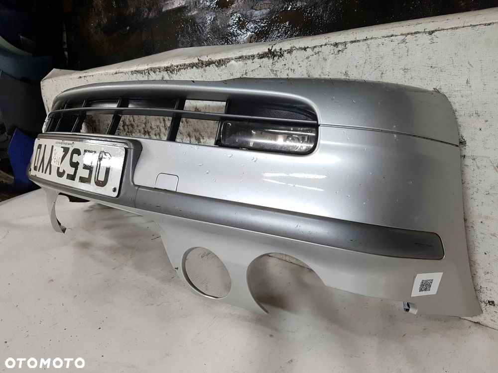 ^ ZDERZAK PRZÓD PRZEDNI DO BMW E46 COMPACT TITANSILBER SREBRNY HALOGENY - 3