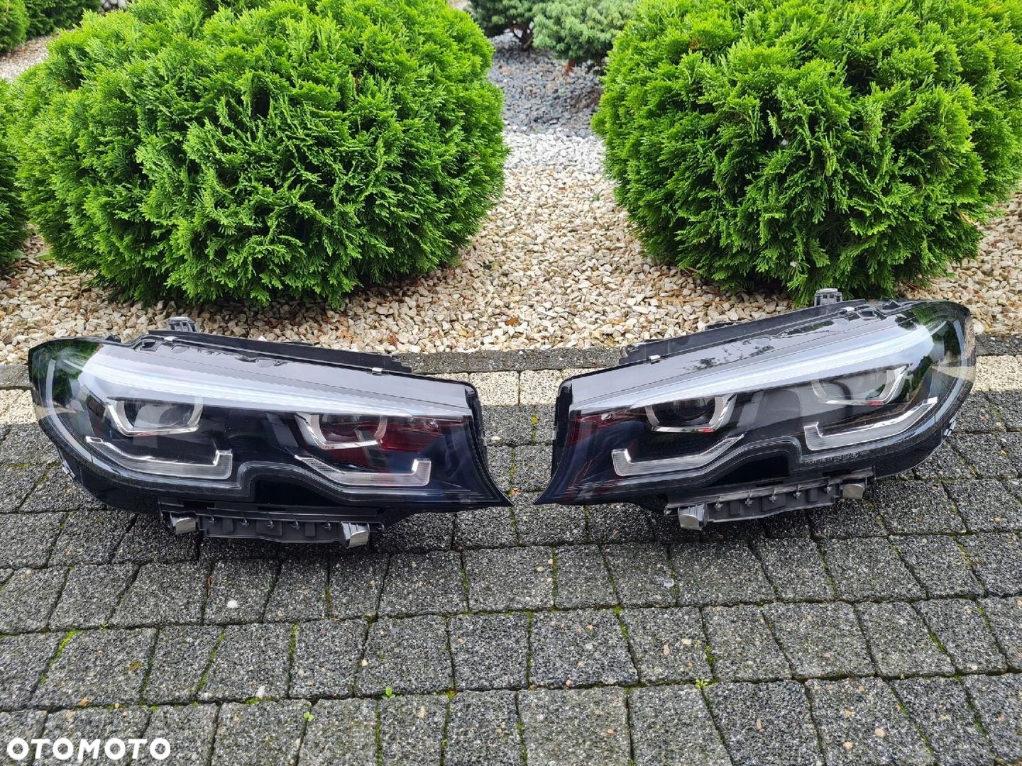 BMW 3 G20 G21 G28 Full Led Dynamic CZARNY Shadow Line 9500909-01 5A251A8-01 - 2