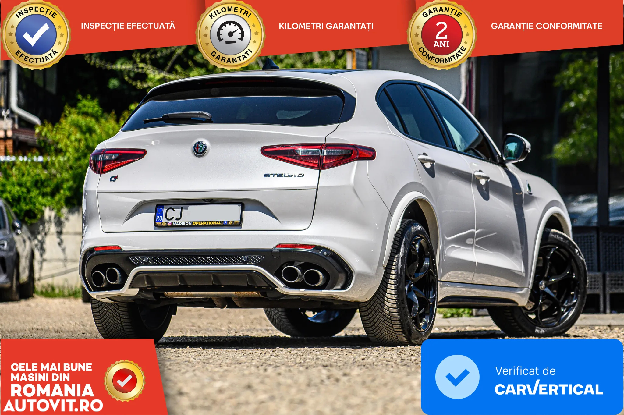 Alfa Romeo Stelvio 2.9 V6 Turbo AWD AT8 Quadrifoglio - 3
