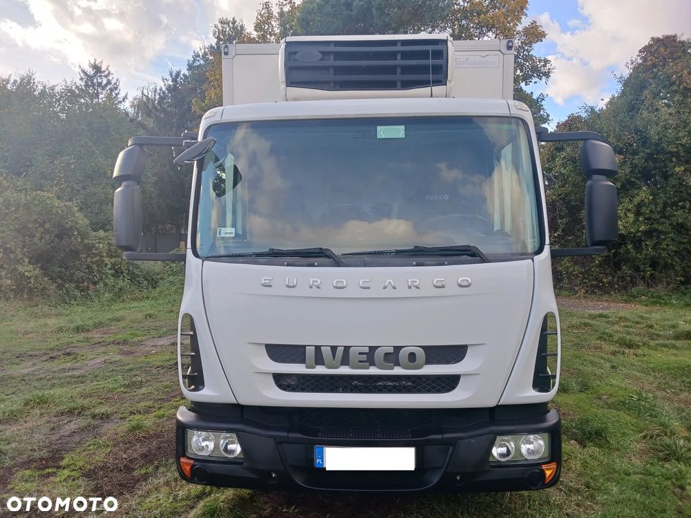 Iveco Eurocargo Izoterma 180KM 255 tyś Chłodnia Mroźnia 13r 100E18 Salon 230V KLIMA Agregat - 31