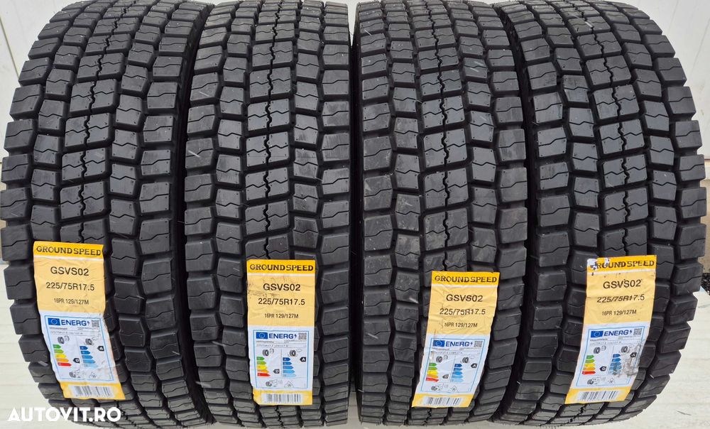 225/75 R17.5, 129M, GROUNDSPEED 16PR, Anvelope tractiune M+S PROMOTIE - 1