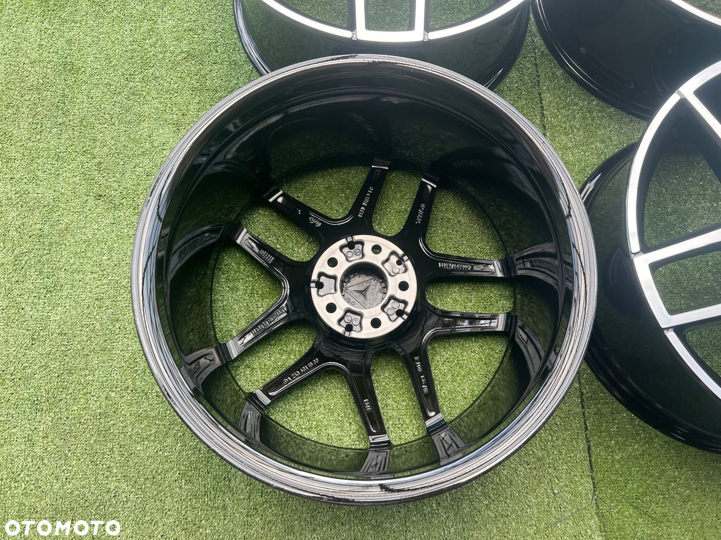 KOMPLET FELG FELGI ALU MERCEDES 253 GLC VITO V KLASA 19 AMG ORYGINALNE - 9
