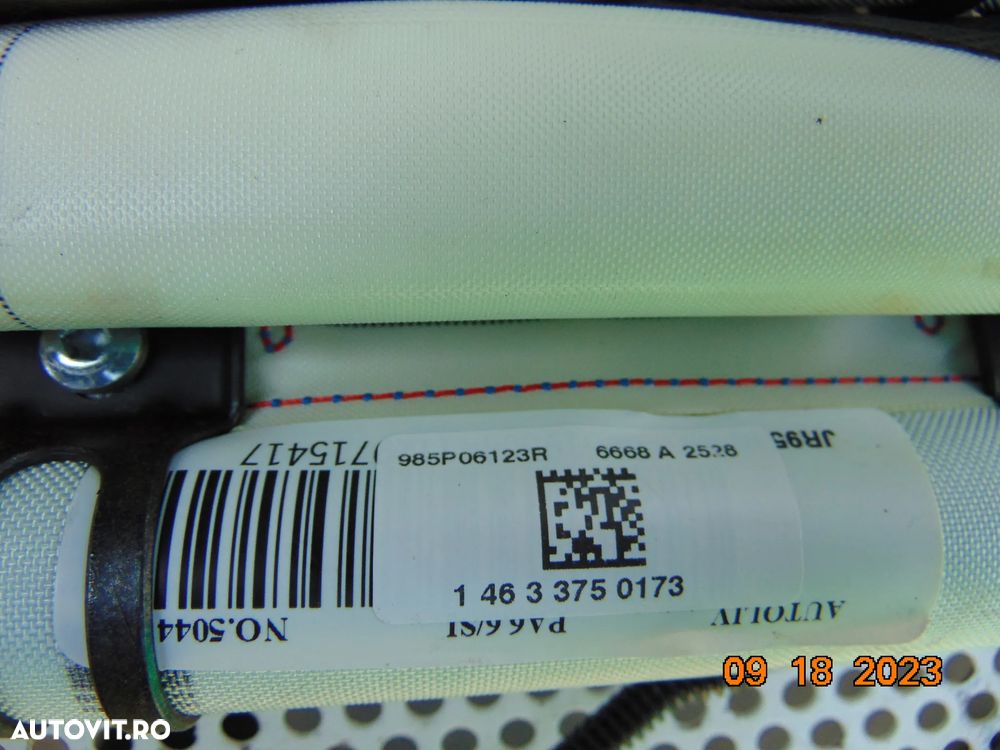 Airbag Cortina Renault scenic 3 2009-2016 airbag-uri laterale stanga dreapta cortine - 2