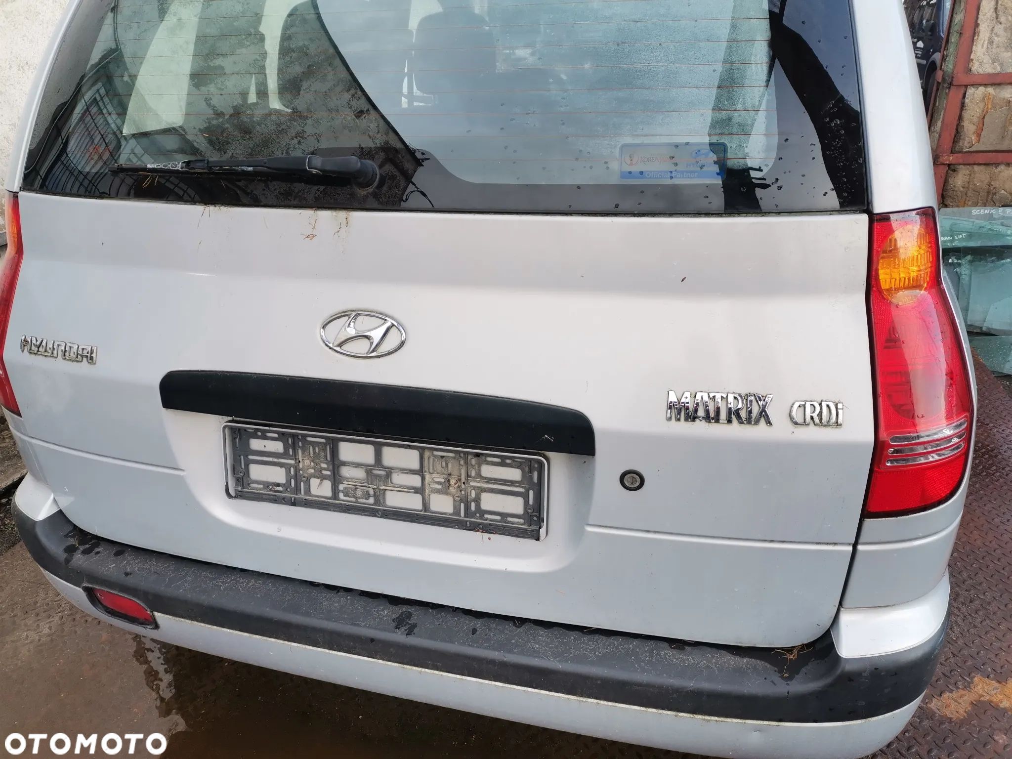 Klapa tyl HYUNDAI MATRIX - 1