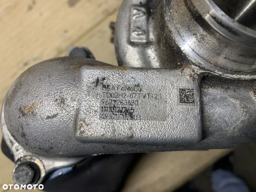 Turbina turbosprężarka Ford Transit Connect 1.5 TDCI XWMB 9673283680 - 5