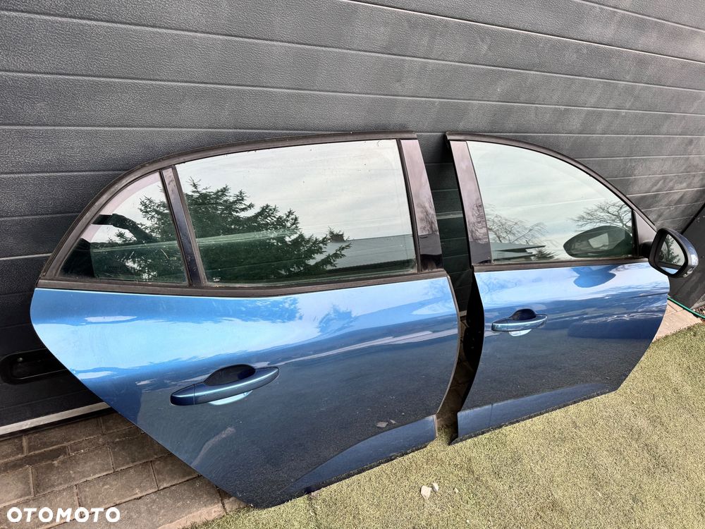 RENAULT MEGANE IV DRZWI PRAWE PRZÓD PRZEDNIE TYŁ TYLNE TERQE LUSTERKO KOMPLETNE - 2
