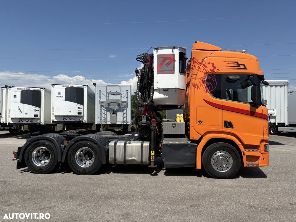 Scania R650, V8, Macara Penz 15Z950, Retarder, Factura externa - 2