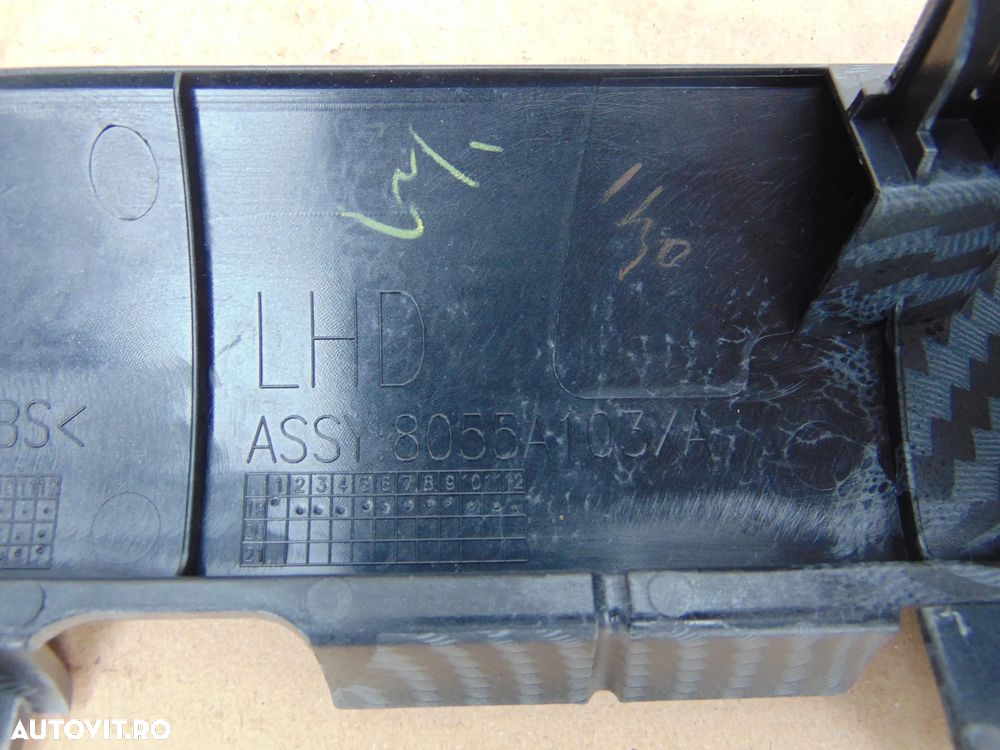 Grile bord Mitsubishi Outlander 2013-2023 grile ventilatie centrale duble bord aer cod 8055a103 - 4