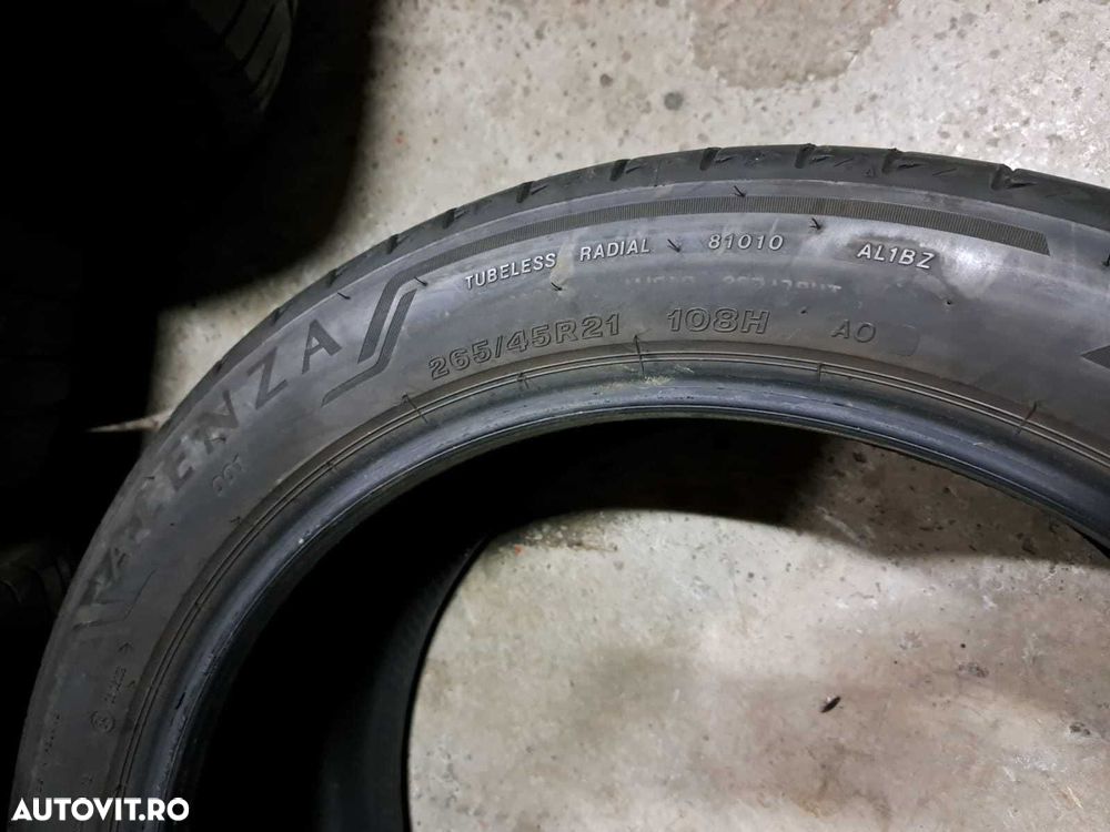 4 anvelope 265/45 R21 Bridgestone - 6