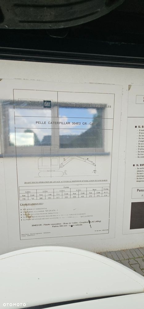 Caterpillar mini koparka CAT 304E2 304 E 2 szybkozłącze + 3 łyżki - 24