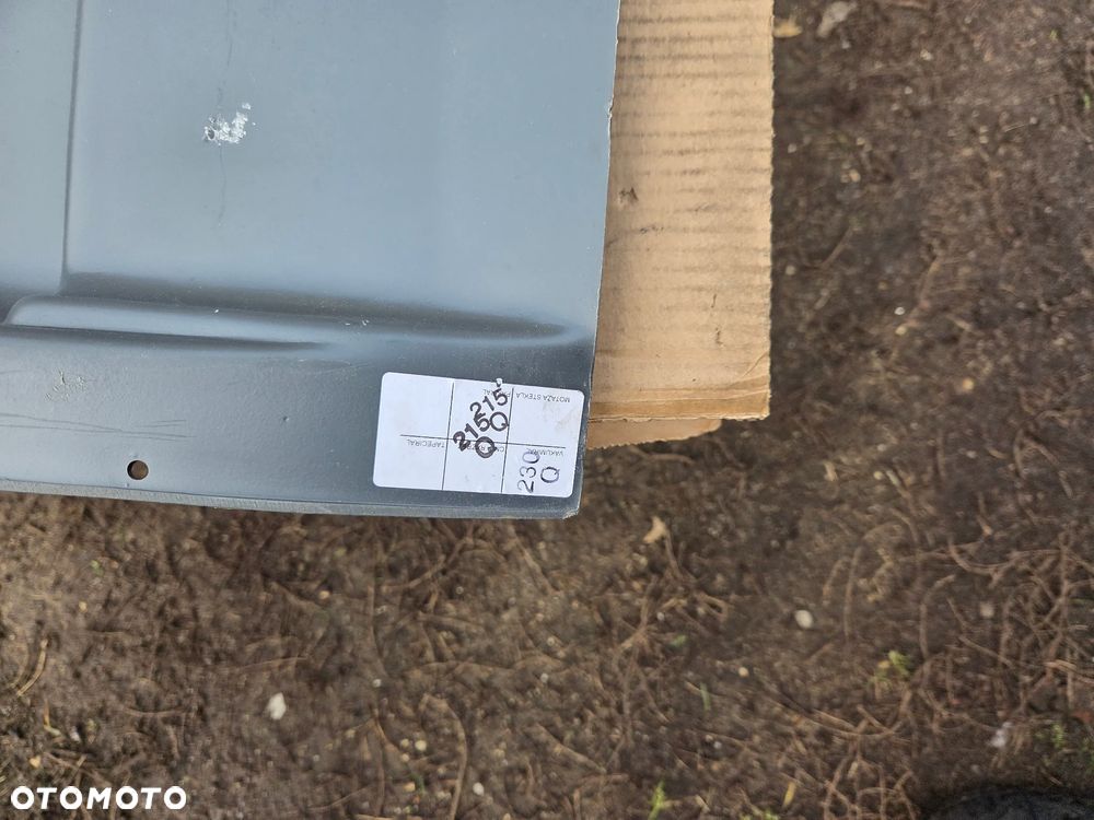 ściana grodziowa Citroën Berlingo II Peugeot Partner II 1609684980 Solidna ścianka działowa z szarego ziarnistego tworzywa ABS PSA 1609684980 - 11