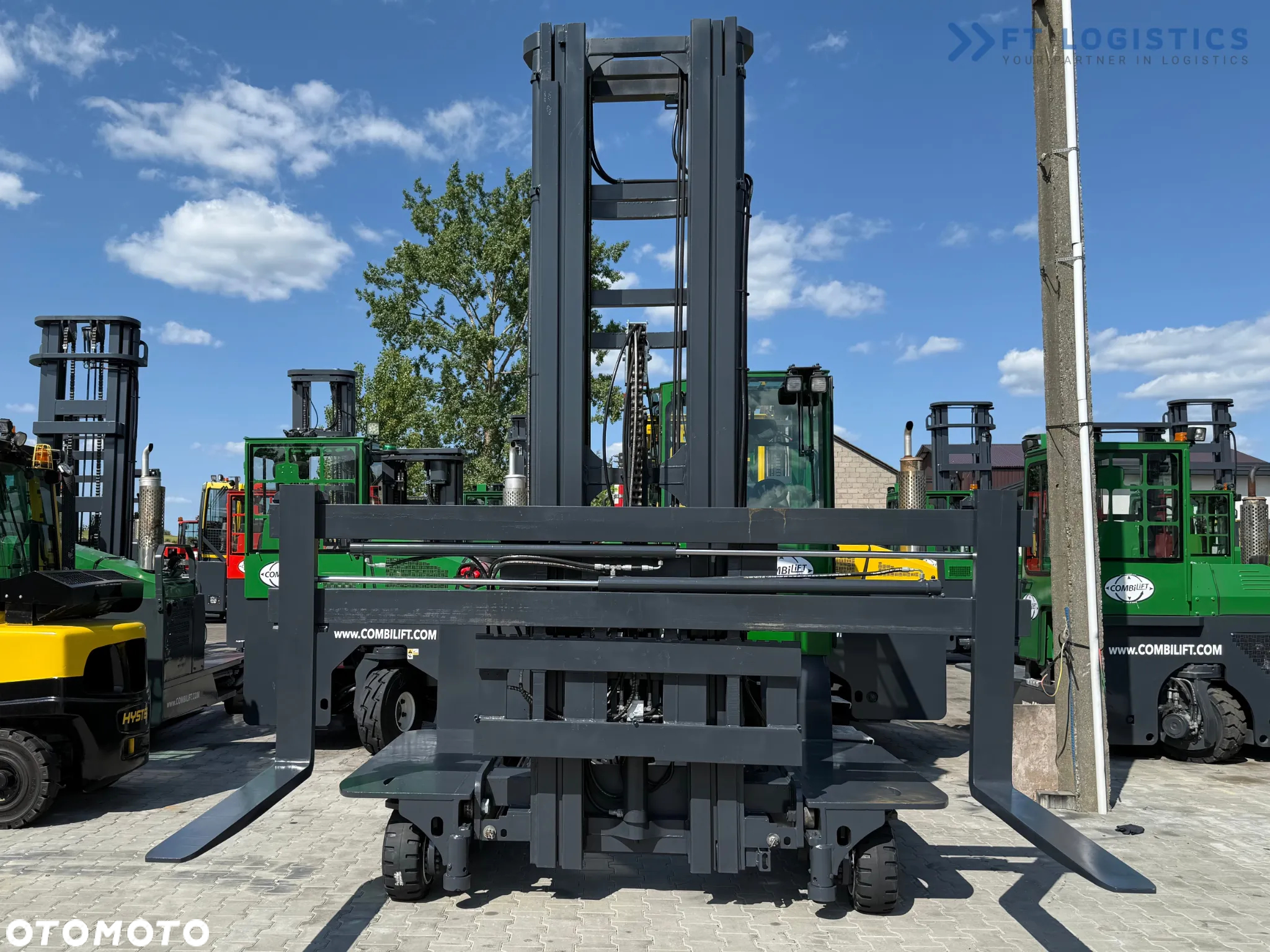 Combilift C5000E / ELEKTRYCZNY / TRIPLEX 8300MM / WOLNY SKOK / SZEROKI POZYCJONER / PRZESUW WIDEŁ / BATERIA JAK NOW - 17
