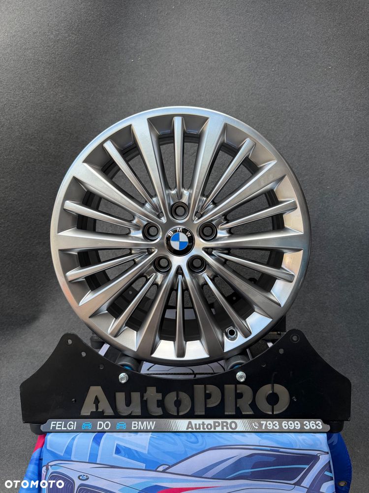 Oryginale alufelgi M pakiet 5x112 19 felgi 8j ET30 9j ET44 BMW seria 3 G20 G22 G30 G31 F44 G22 G23 G32 F39 G60 G01  G11 G12 G42 X2 U06 Z4 G29 xDrive jak Styling 664 grafitowe Japan Racing Carbonado - 1