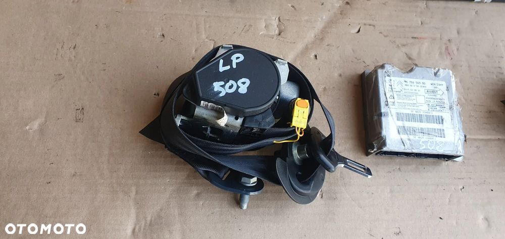Poduszki pasy AIRBAG sensor zestaw naprawczy Oryginał Peugeot 508 I Lift - 4
