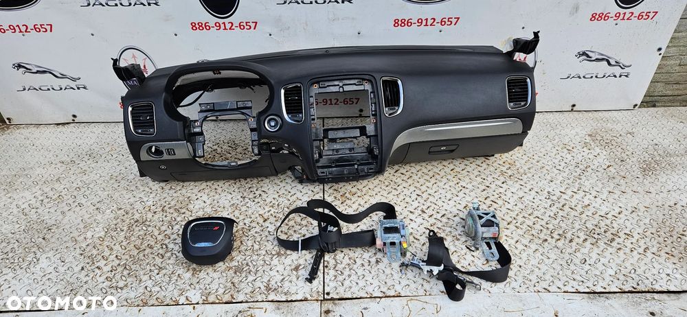Dodge Durango III LIFT 2017- Kompletny kokpit Deska rozdzielacza Poduszki powietrzne Airbag Napinacze Pasy bezpieczeństwa ORYGINAŁ - 1