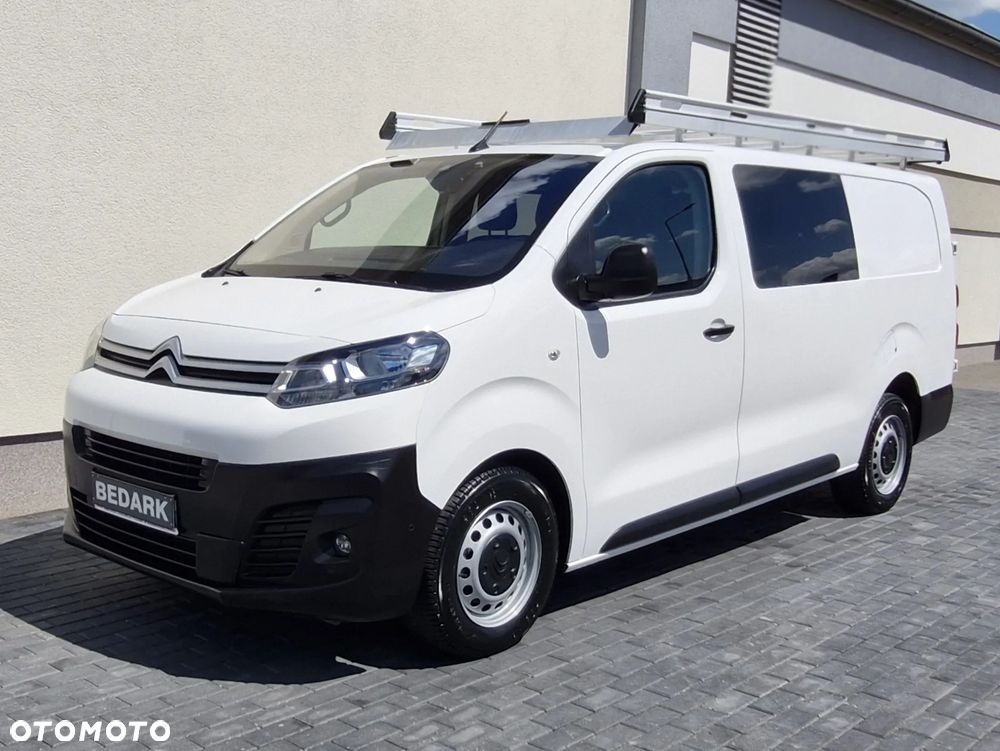 Citroën JUMPY XL LONG, BRYGADÓWKA, 6 miejsc, DOKA, kamera cofania, tempomat, klima - 3